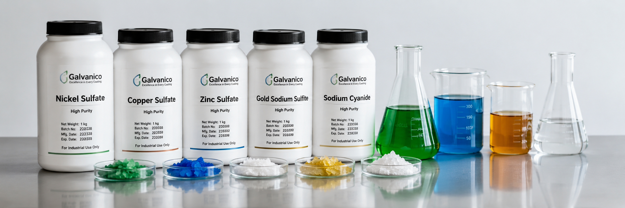 Primary Metal Salts
